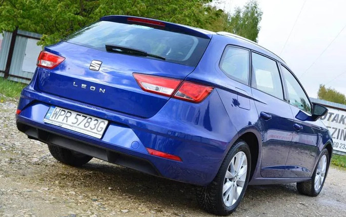 Seat Leon cena 49900 przebieg: 128000, rok produkcji 2019 z Olesno małe 466